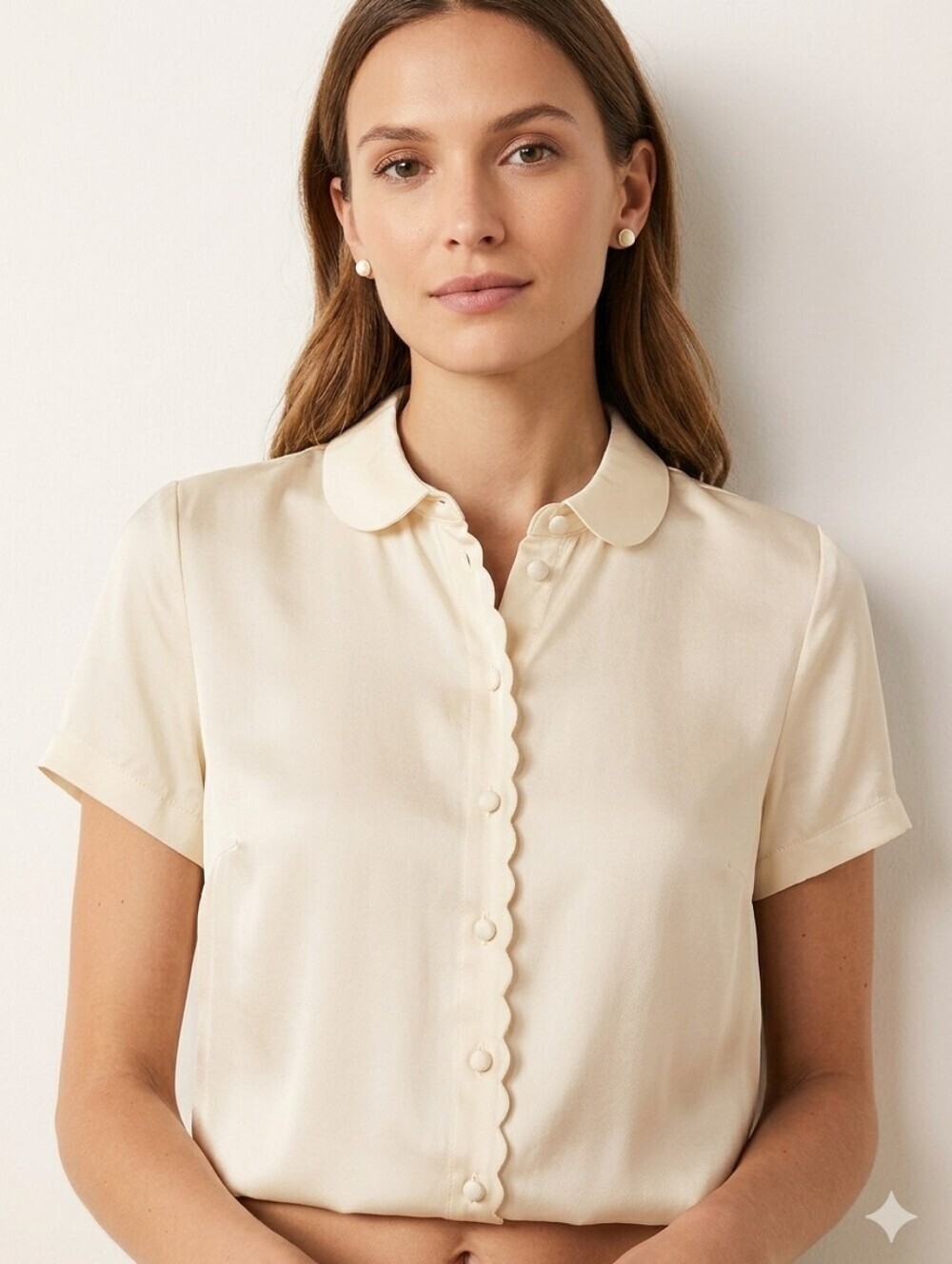 Cyrillus Paris Blouse Size 40 (FR)